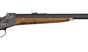 G010S820457.jpg PEDERSOLI "JOHN BODINE" 45-70 - ROLLING BLOCK 30" WALNUT