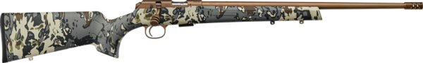 CZ 457 AMERICAN HUNTER VEIL 22 - LR 20" THREADED BRONZE CAMO