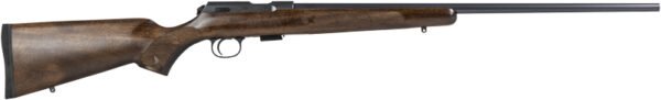 CZ 457 AMERICAN LH 22LR 24.5" - BLUED BARREL WALNUT STOCK