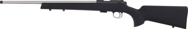 CZ 457 AMERICAN 22LR 20.5" SS - THREADED BBL. BLACK STOCK