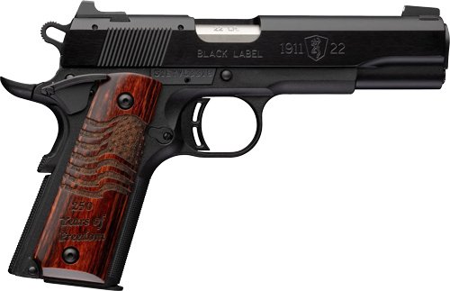 G051071490_1.jpg BROWNING 1911-22 BLACK LABEL - MEDALLION 22LR 4.25" 250TH