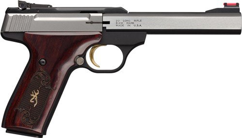 G051543490.jpg BROWNING BUCK MARK MEDALLION - 22LR 5.5" AS 10RD ROSEWOOD