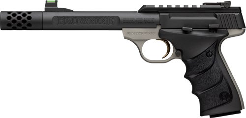 G051600490_LEFT.jpg BROWNING BUCK MARK PLUS URX - 22LR 5.9" GRAY/BLACK THREADED