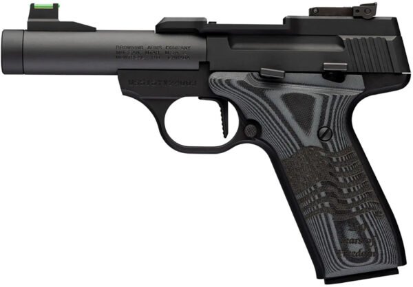 G051611490_LEFT.jpg BROWNING BUCKMARK BLACK LABEL - 22LR 4" 250TH BLACK SR RMSC