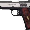BROWNING 1911-380 BLACK LABEL - MEDALLION PRO 4.25"FS WOOD