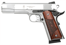 G108482.png S&W 1911 ES 45ACP 5" FS - 8-SHOT MATTE STAINLESS WOOD