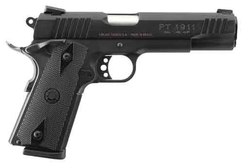 G1191101FS.jpg TAURUS 1911 45ACP 5" FS 8-SH - BLUED CHECKERED SYNTHETIC