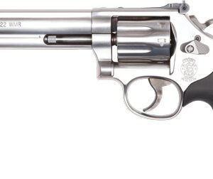 G12460.jpg S&W 648 22WMR 6" PATRIDGE FS - STAINLESS STEEL SYNTHETIC GRIP