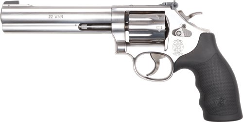 G12460.jpg S&W 648 22WMR 6" PATRIDGE FS - STAINLESS STEEL SYNTHETIC GRIP