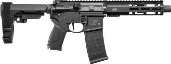 G13320.jpg S&W M&P15 PISTOL 5.56 7.5" BBL - 30-SHOT W/ SBA3 ADJ ARM BRACE