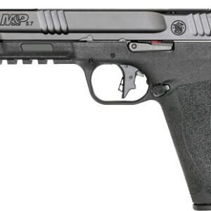 G13348.jpg S&W M&P 5.7 NO THUMB SAFETY 5" - 2-22 RD MAGS OPTIC CUT BLACK