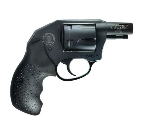 CHARTER ARMS BOOMER 2" 357 MAG - 5-SHOT RUBBER GRIPS BLACK