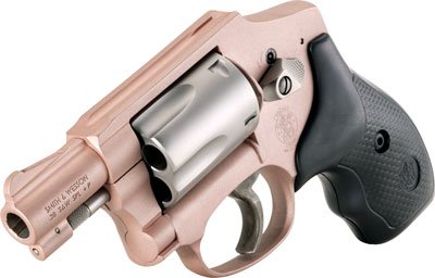 S&W 642 38SPL+P 1.88" FS - 5-SHOT SS ROSE GOLD FRAME
