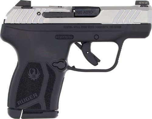 G13754.jpg RUGER LCP MAX 380ACP FRONT - NGT SGT TWO-TONE MAG DISCONNEC
