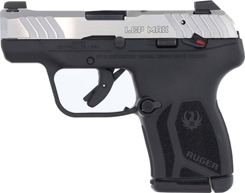 G13754_LEFT.jpg RUGER LCP MAX 380ACP FRONT - NGT SGT TWO-TONE MAG DISCONNEC
