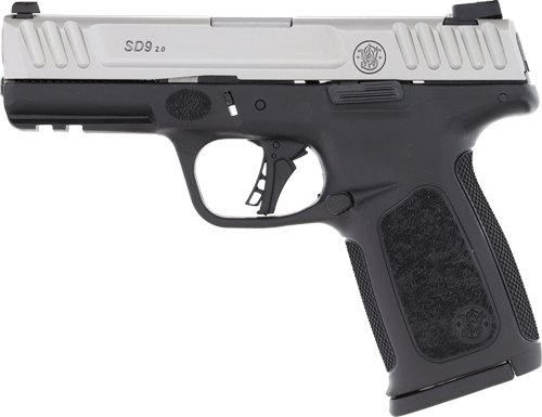 G13935_LEFT.jpg S&W SD9 2.0 9MM 4" FS 10-SHOT - SILVER SS SLIDE/BLACK POLY