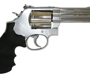 G164194.png S&W 686PLUS 4" AS 7-SHOT 357 - STAINLESS STEEL RUBBER