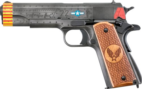 AUTO-ORDNANCE 1911 45ACP 5" - RED TAILS SPECIAL EDITION