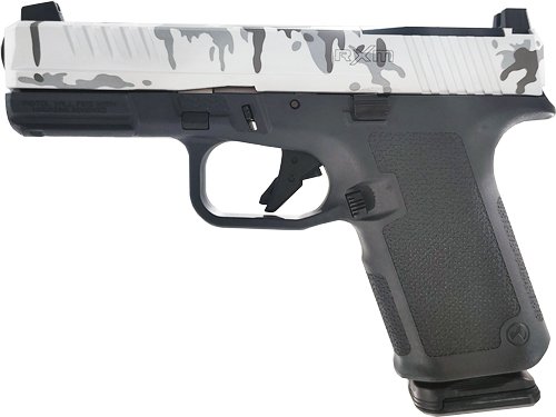 G19421_LEFT_1.jpg RUGER RXM 9MM LUGER 4" ADJ - 15-SHOT WHITE CAMO SLIDE