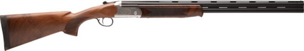 STEVENS 555E O/U 20GA 26" MC5 - SILVER ENGRAVED/WALNUT