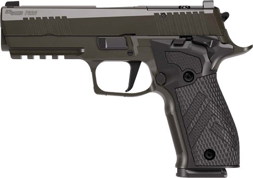 G226X9LEGNSAO10.jpg SIG P226X LEGION 9MM 4.4" BULL - XRAY3 SAO (3)10RD HOGUE G10