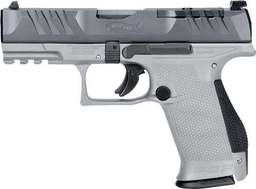 WALTHER PDP COMPACT 9MM 4" FS - 15-SHOT GRAY POLYMER FRAME