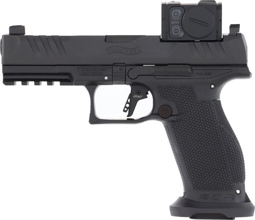 WALTHER PDP PRO ACRO INSTALLED - 9MM 4.5" 10-SHOT BLACK FRAME