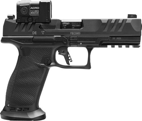 G2881225PRO.jpg WALTHER PDP PRO ACRO INSTALLED - 9MM 4.5" 18-SHOT BLACK FRAME
