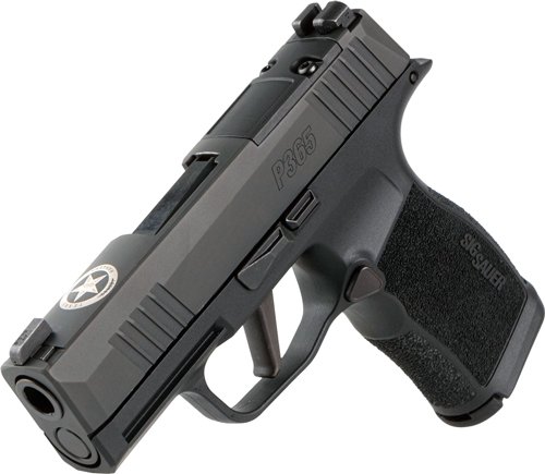 SIG P365X TEXAS RANGER 9MM - 3.1" XRAY3 (2)12RD BLACK TALO