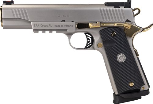 G390399_LEFT.jpg GIRSAN 1911 NEGOTIATOR TALO - 38 SUPER 5" 9RD TITANIUM/GOLD