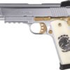G391053_LEFT_2.jpg GIRSAN MC1911S LIBERADORE II - 9MM 10RD CHROME GOLD ENGRAVED