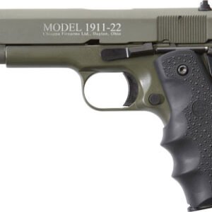 G401121_3.jpg CHIAPPA 1911-22 22LR 5" FS - 10RD OD GREEN/RUBBER