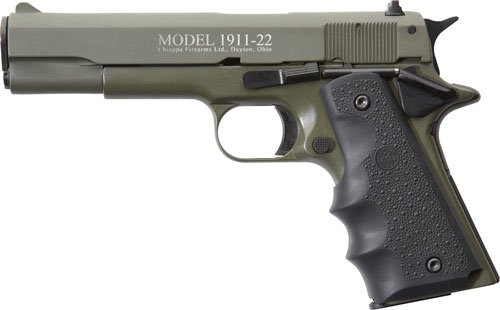 G401121_3.jpg CHIAPPA 1911-22 22LR 5" FS - 10RD OD GREEN/RUBBER