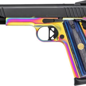 G440237_1.jpg CHIAPPA 1911 SUPERIOR GRADE - 45ACP 5" 8RD BLACK/NEBULA