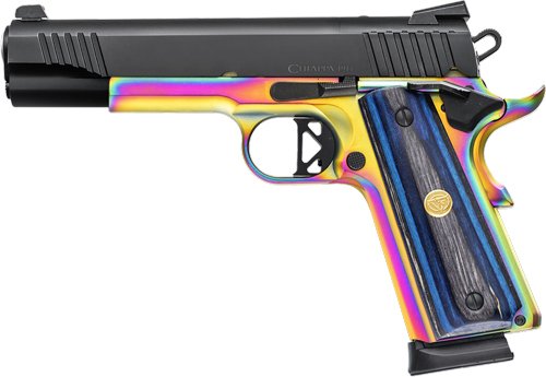 G440237_1.jpg CHIAPPA 1911 SUPERIOR GRADE - 45ACP 5" 8RD BLACK/NEBULA
