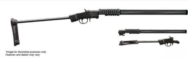 G500281.jpg CHIAPPA LITTLE BADGER 22LR - TDX CARBON FIBER SHROUD 16.5"