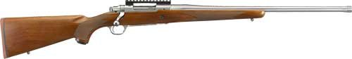 G57104Z_1.jpg RUGER HAWKEYE HUNTER 6.5CM - STAINLESS WALNUT THREADED