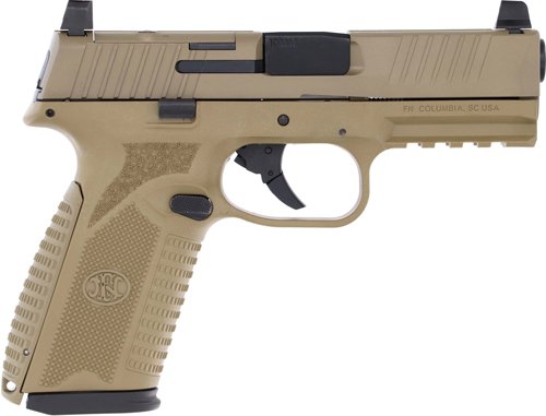 FN 510 MRD 10 MM NMS - 2-10RD MAG FDE