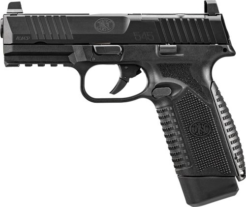 FN 545 MRD 45 ACP NMS - 2-10 RD MAGS BLACK