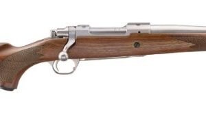G67105.jpg RUGER HAWKEYE HUNTER 6.5 CM - 16.6" SS WALNUT THREADED