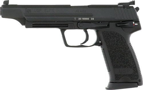HK USP45 ELITE V1 DA/SA 45ACP - 6.02"BBL 2-12RD BLACK