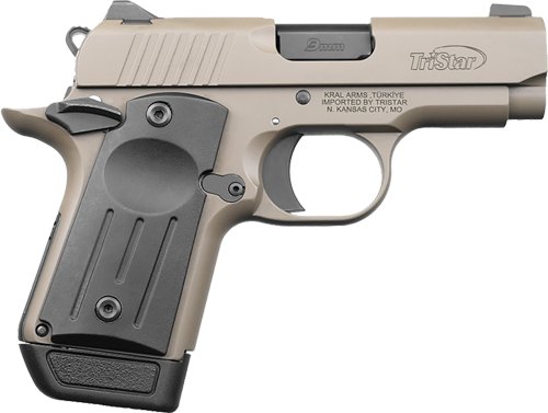 G85708.jpg TRISTAR PROTEGE X SUB COMPACT - 3.2" 9MM 7RND FDE