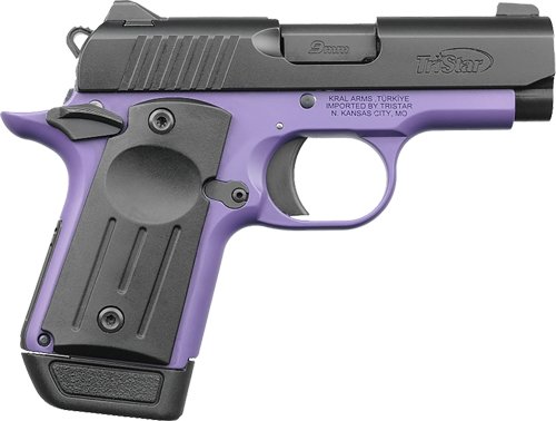 G85720.jpg TRISTAR PROTEGE X SUB COMPACT - 3.2" 9MM 7RND PURPLE/BLACK