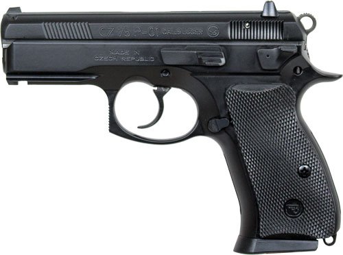 G91199.jpg CZ 75 P-01 9MM FS 15RD MAG - DECOCKER BLACK POLYCOAT