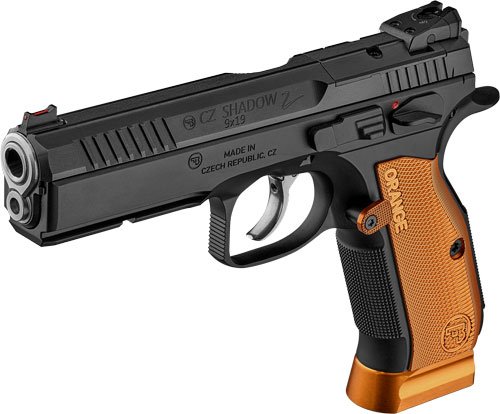 G91248.jpg CZ SHADOW 2 ORANGE OR 9MM 17RD - MAG BLACK POLYCOAT STEEL FRAME