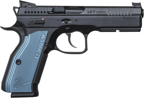 G91257.jpg CZ SHADOW 2 9MM FS 17RD - BLACK POLYCOAT BLUE GRIP
