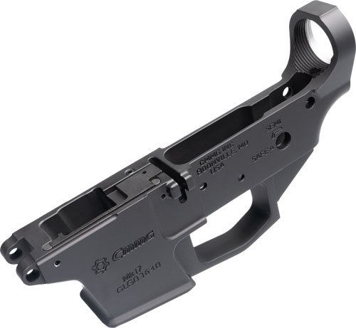 G92CA245AB_1.jpg CMMG LOWER RECEIVER ASSEMBLY - MK17 ARMOR BLACK