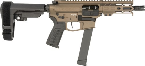 G99A290FMB.jpg CMMG PISTOL BANSHEE MKGS 9MM - 5" EJECTOR RIP BRACE BRONZE