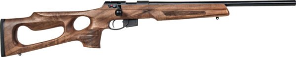 GA015611.jpg ANSCHUTZ 1761 HB 22LR 20" - BLUED/WALNUT THUMBHOLE 2-STG