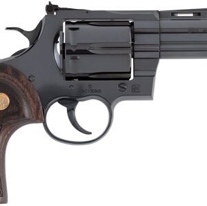 GANACONDABP4WTS_1.jpg COLT ANACONDA 44MAG 4" 6RD - BLUED MEDALLION WOOD GRIPS